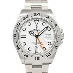 ROLEX EXPLORER II 226570 WHITE MEN'S USED WATCH #641923