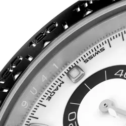 ROLEX DAYTONA CERAMIC BEZEL WHITE PANDA DIAL STEEL MENS WATCH 116500 BOX CARD