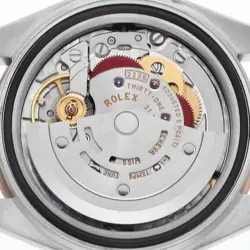 Rolex Datejust Steel Rose Gold Purple Diamond Ladies Watch 279171