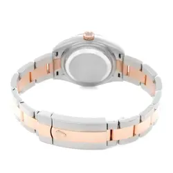 Rolex Datejust Steel Rose Gold Purple Diamond Ladies Watch 279171