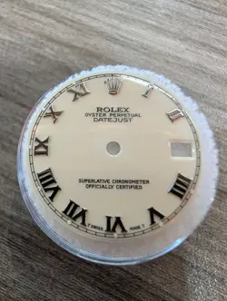 GENUINE ROLEX DATEJUST 31MM CREAM DIAL ROMAN 68240 78240 178240