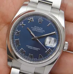 DATEJUST 116200 BLUE