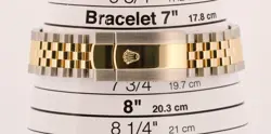 2022 PAPERS Rolex DateJust 36mm CHAMPAGNE DIAMOND MOTIF 18K JUBILEE 126233 BOX