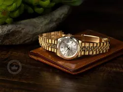 ROLEX DATEJUST PRESIDENT 279178 18K YELLOW GOLD DIAMOND SILVER DIAL JUBILEE