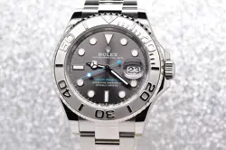 2024 Rolex Yacht-Master 40mm Steel & Platinum Bezel Rhodium Dial 126622 Full Set