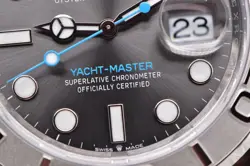 2024 Rolex Yacht-Master 40mm Steel & Platinum Bezel Rhodium Dial 126622 Full Set