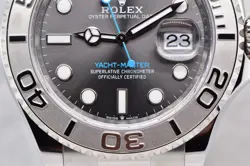 2024 Rolex Yacht-Master 40mm Steel & Platinum Bezel Rhodium Dial 126622 Full Set