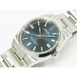 ROLEX OYSTER PERPETUAL 36 BLUE DIAL