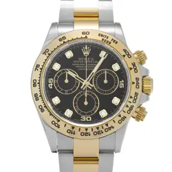 ROLEX COSMOGRAPH DAYTONA 116503G BLACK/DIAMOND WATCH 676293