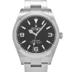 ROLEX EXPLORER 214270 BLACK WATCH 676303