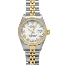 ROLEX DATEJUST 69173 WHITE WATCH 664450