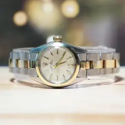 ROLEX OYSTER PERPETUAL LADY 26MM STEEL & GOLD