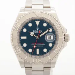 ROLEX YACHT‑MASTER 126622 SS×PT SS AT BLUE-FACE 3 EXTRA LINKS