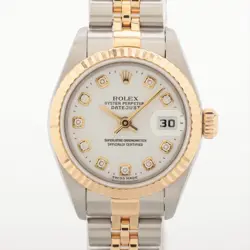 ROLEX DATEJUST 79173G SS×YG SS×YG AT WHITE DIAL 3 EXTRA LINKS