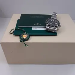 Full Set 2017 Rolex Submariner 40 mm Black Steel Automatic Watch 116610 LN