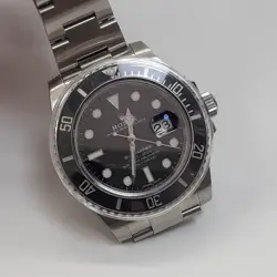 Full Set 2017 Rolex Submariner 40 mm Black Steel Automatic Watch 116610 LN