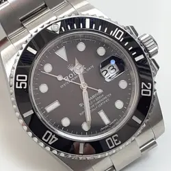Full Set 2017 Rolex Submariner 40 mm Black Steel Automatic Watch 116610 LN