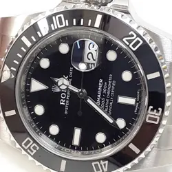 Full Set 2017 Rolex Submariner 40 mm Black Steel Automatic Watch 116610 LN