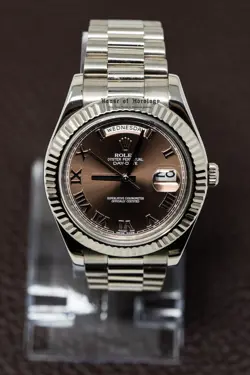 ROLEX DAYDATE CHOCOLATE ROMAN NUMERAL