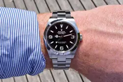 2025 ROLEX EXPLORER 40 BLACK DIAL STAINLESS STEEL 224270 FULL SET