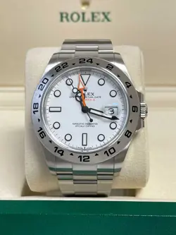 ROLEX EXPLORER II 42MM POLAR 226570 LNIB 2025