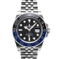 ROLEX GMT-MASTER II 126710BLNR BLACK WATCH 677834