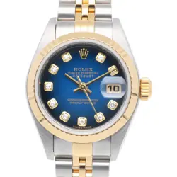 ROLEX DATEJUST WATCHES 79173G STAINLESS STEEL K18 YELLOW GOLD K SERIES USED