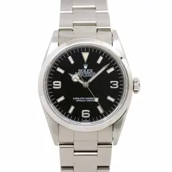 ROLEX EXPLORER I 14270 SERIAL U AUTOMATIC BLACK DIAL MENS WATCH 90284592
