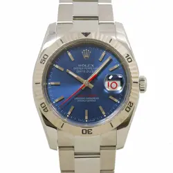 ROLEX DATEJUST TURNOGRAPH 116264 SERIAL Z 750 K18WG BLUE DIAL MENS 90275096