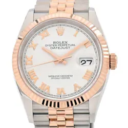 ROLEX MEN'S DATEJUST 36 126231 K18PG/SS AUTOMATIC #CS058