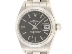 ROLEX OYSTER PERPETUAL DATE 79160 BLACK AUTOMATIC #236
