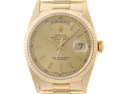 ROLEX DAY-DATE 18238 K18 #002