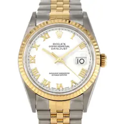 AUTHENTIC ROLEX DATEJUST 16233 SSXYG AUTOMATIC #P  #270-004-071-0676
