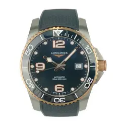LONGINES HYDROCONQUEST AUTOMATIC WATCH L3.781.3.58.9 SILVER MEN'S SPORT ROLEX F