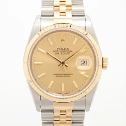 ROLEX DATEJUST 16233 SSYG SSYG AT CHAMPAGNE-FACE