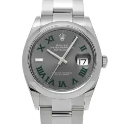 ROLEX DATEJUST 36 126200 SLATE WATCH 677468