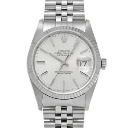 ROLEX DATEJUST 16234 SILVER WATCH 675162