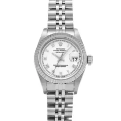 ROLEX DATEJUST 69174 WHITE WATCH 674775