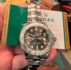 YACHT-MASTER RHODIUM DIAL
