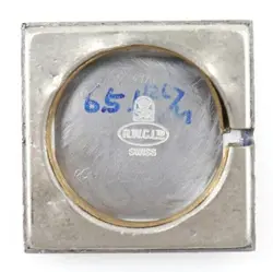 Rolex Marconi Manual Stainless Steel Gold Dial Women's Vintage 28mm Square