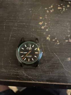 ROLEX MEN’S OYSTER MILGAUSS PRO HUNTER NO BAND STAINLESS STEEL DOES NOT WORK