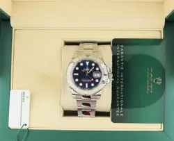2024 ROLEX YACHT-MASTER 126622 BLUE DIAL SS OYSTER WITH PAPERS 40MM