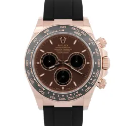 NEW 2025 PAPERS ROLEX DAYTONA COSMOGRAPH 18K ROSE CHOCOLATE OYSTERFLEX 126515