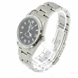 ROLEX 14270 EXPLORER I U-NUMBER MEN'S WRISTWATCH BLACK AUTOMATIC ROUND FACE