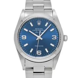 ROLEX AIR-KING 14000M BLUE WATCH 676064