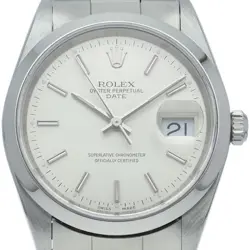 ROLEX OYSTER PERPETUAL DATE MEN'S WATCH 15200(A) STAINLESS STEEL MENSWATCH S...