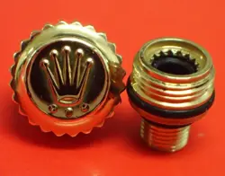 ROLEX 703 8 CROWN GOLD TUBE 7MM 16528 16618 16808