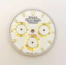 ROLEX GENUINE DAYTONA DIAL FOR 116523 116528 WHITE