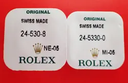 ROLEX 530 8 PACKAGED GOLD CROWN TUBE 5.3MM GMT DATEJUST 1675 16753 69163 69173