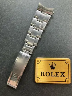 ONE SIDED GENUINE PART 7205 FF60 FF57 19MM RIVET ROLEX WATCH BREATH 6694 1500 55